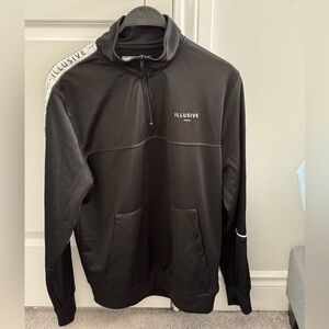 Illusive Black Pullover Sweatshirt